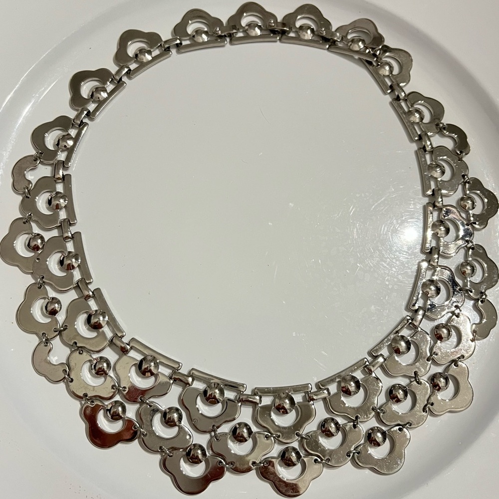Stella & Dot Alexandria Silver Necklace